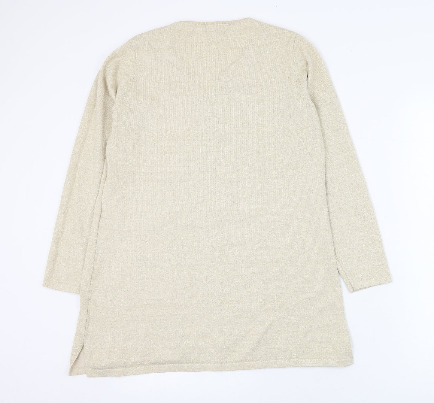 Womens UK Size 14 Michele Hope Gold  Jumper