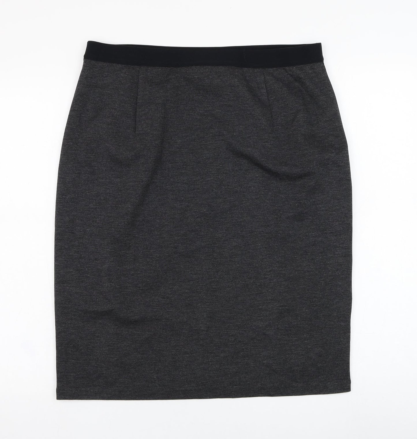 Gerry Weber Womens Grey  Viscose Skater Skirt Size 34 in  Regular