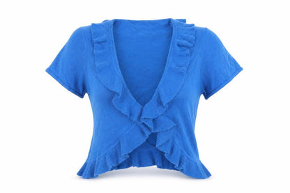 Womens UK Size 12 Editions Blue Cardigan Jumper