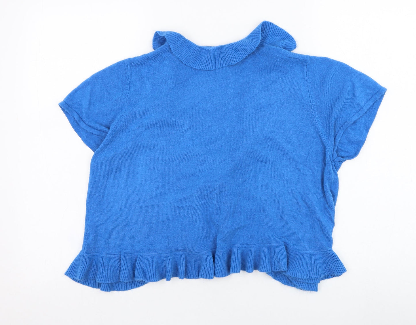 Womens UK Size 12 Editions Blue Cardigan Jumper
