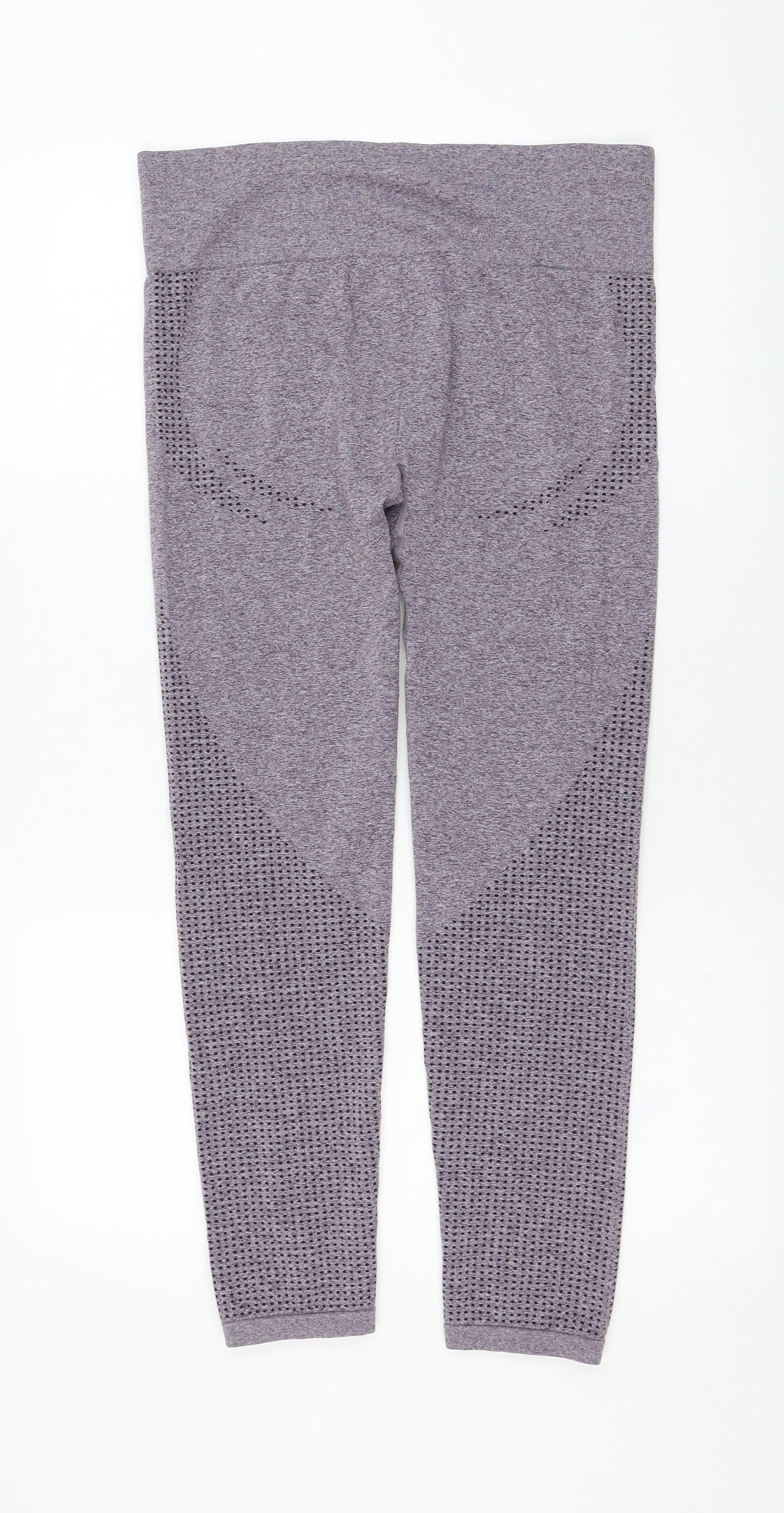Womens UK Size XL Dunnes Stores Regular Fit Compression Purple Leggings