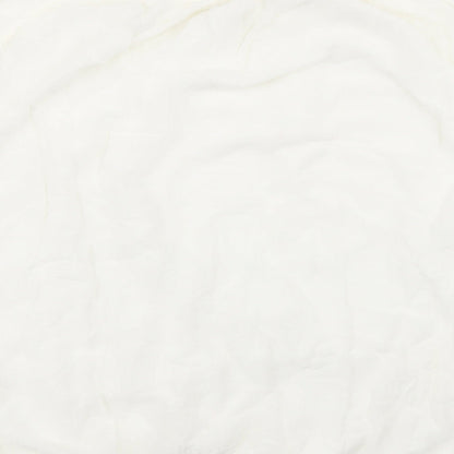 Womens UK Size 14 Preworn White Basic Blouse