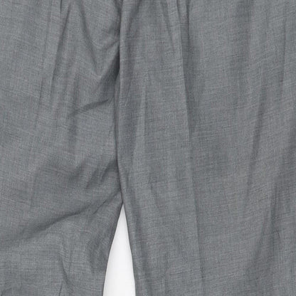 Mens UK Size 34 in Butler and Webb Regular Fit  Grey Trousers