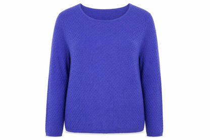 Womens UK Size M Savida Blue Pullover Jumper