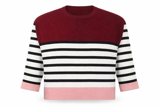 Womens UK Size M New Look Red Pullover Jumper