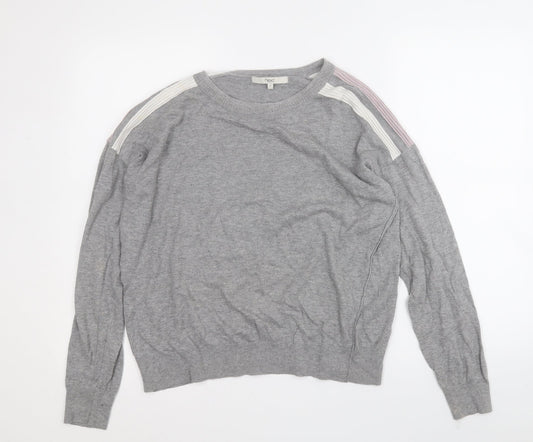 Womens UK Size 12 NEXT Grey Pullover Jumper