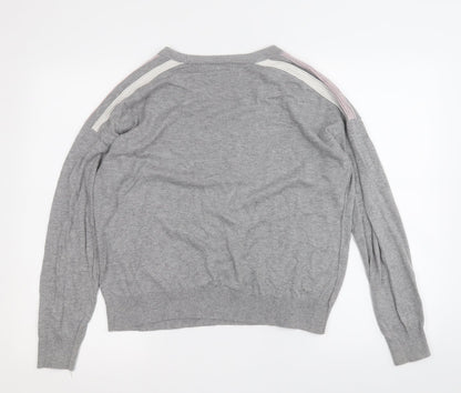 Womens UK Size 12 NEXT Grey Pullover Jumper