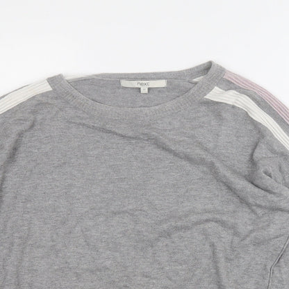 Womens UK Size 12 NEXT Grey Pullover Jumper