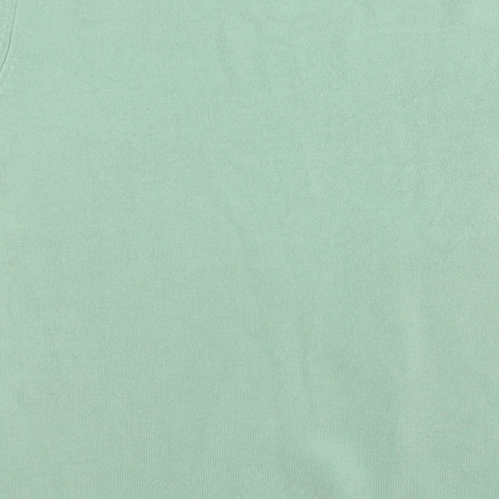 Womens UK Size 16 Papaya Green Pullover Jumper