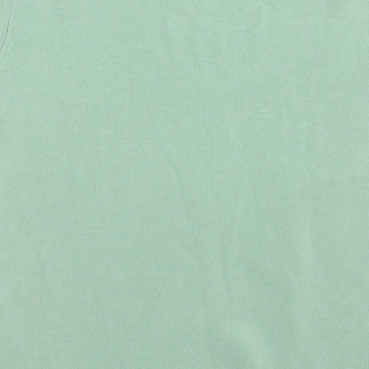 Womens UK Size 16 Papaya Green Pullover Jumper