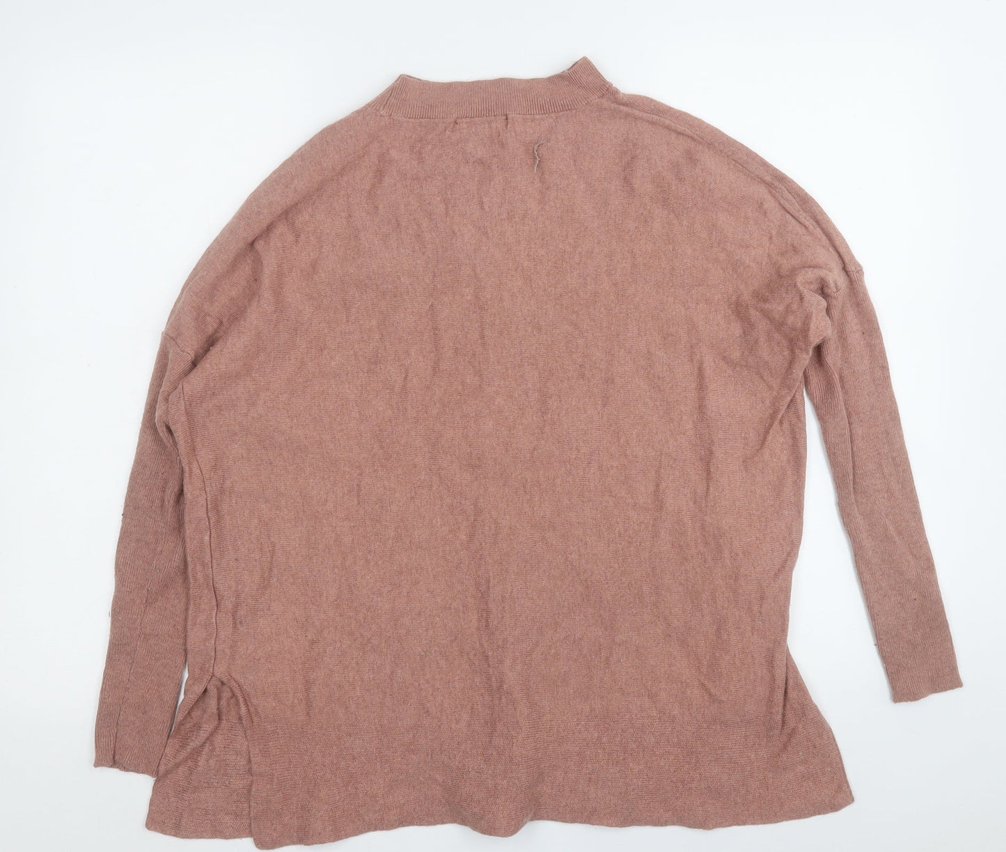 Atmosphere Womens Pink Round Neck  Viscose Pullover Jumper Size 10