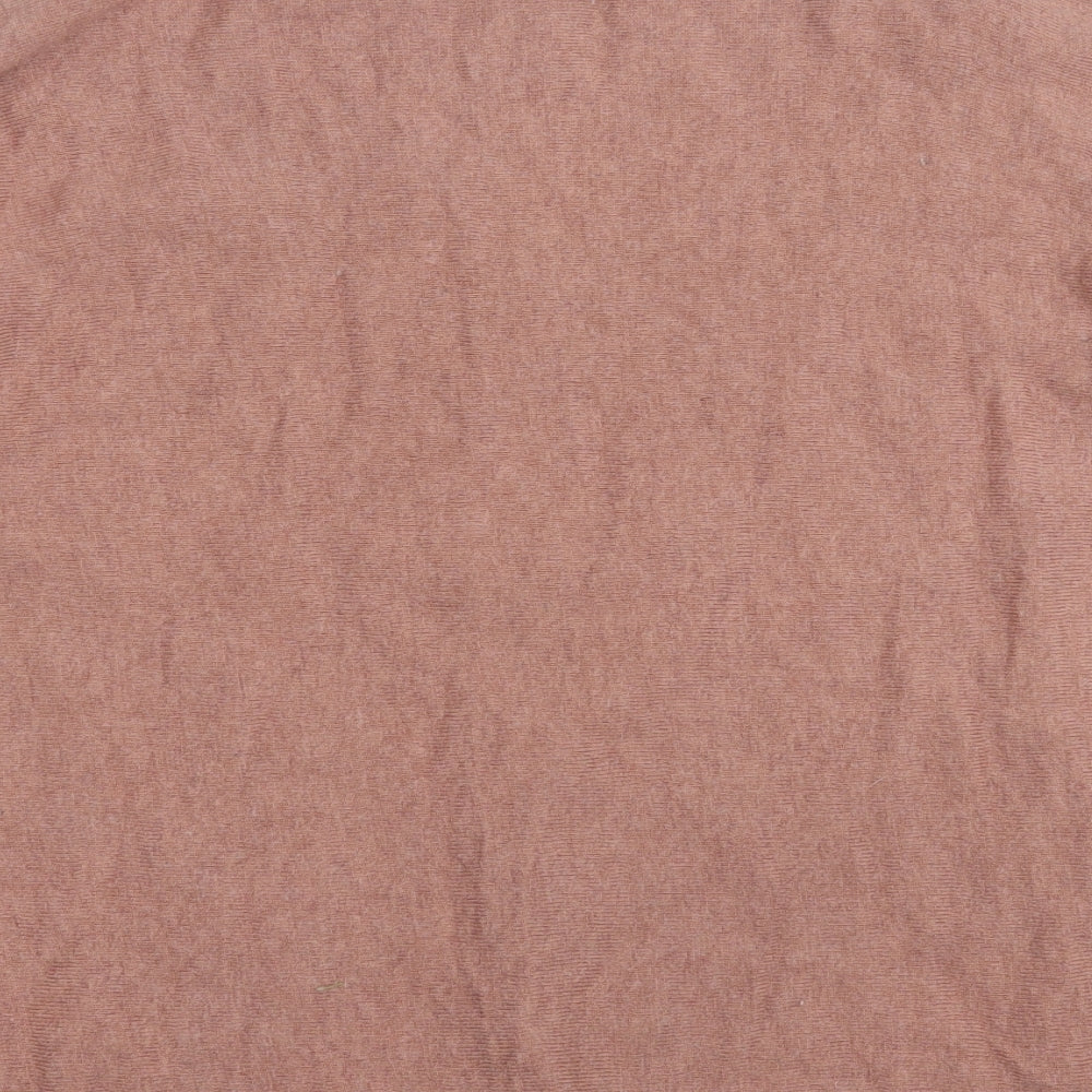 Atmosphere Womens Pink Round Neck  Viscose Pullover Jumper Size 10