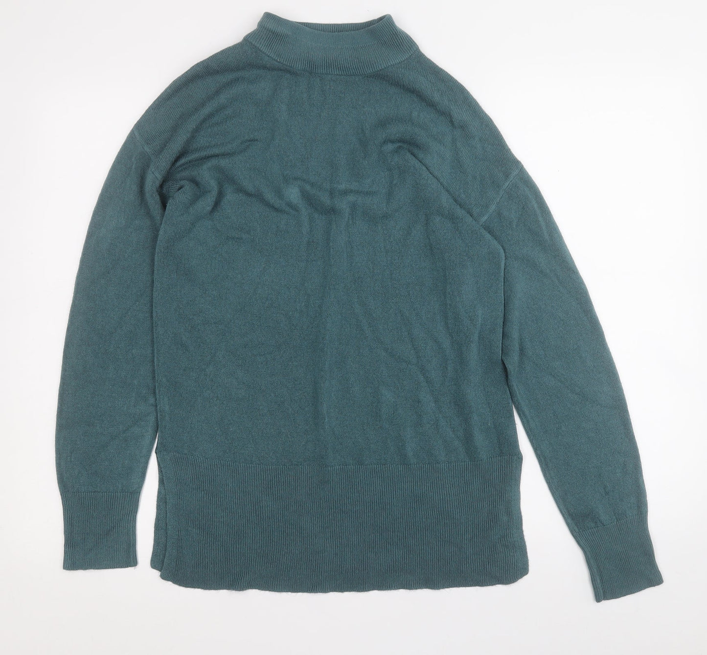 Womens UK Size 12 Papaya Blue Pullover Jumper