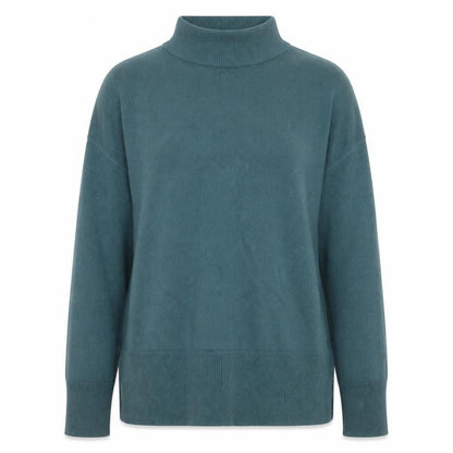 Womens UK Size 12 Papaya Blue Pullover Jumper