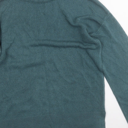 Womens UK Size 12 Papaya Blue Pullover Jumper