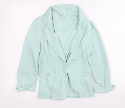 Womens UK Size 10 New Look Blue Jacket
