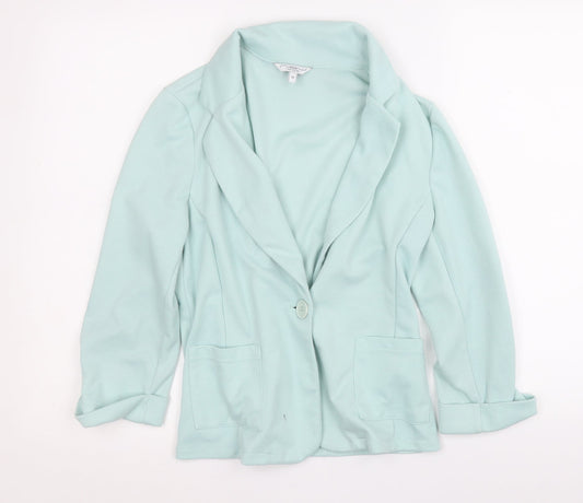 Womens UK Size 10 New Look Blue Jacket