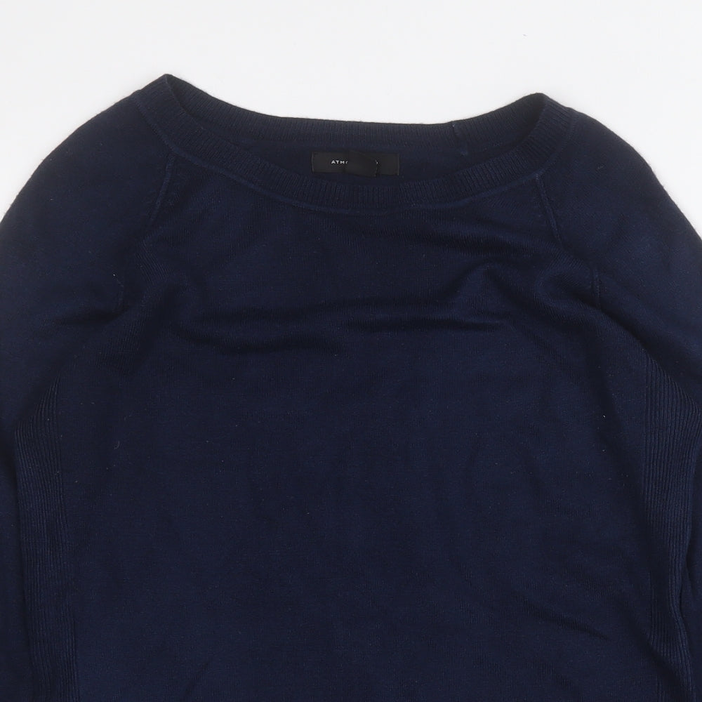 Womens UK Size 12 Atmosphere Blue Pullover Jumper