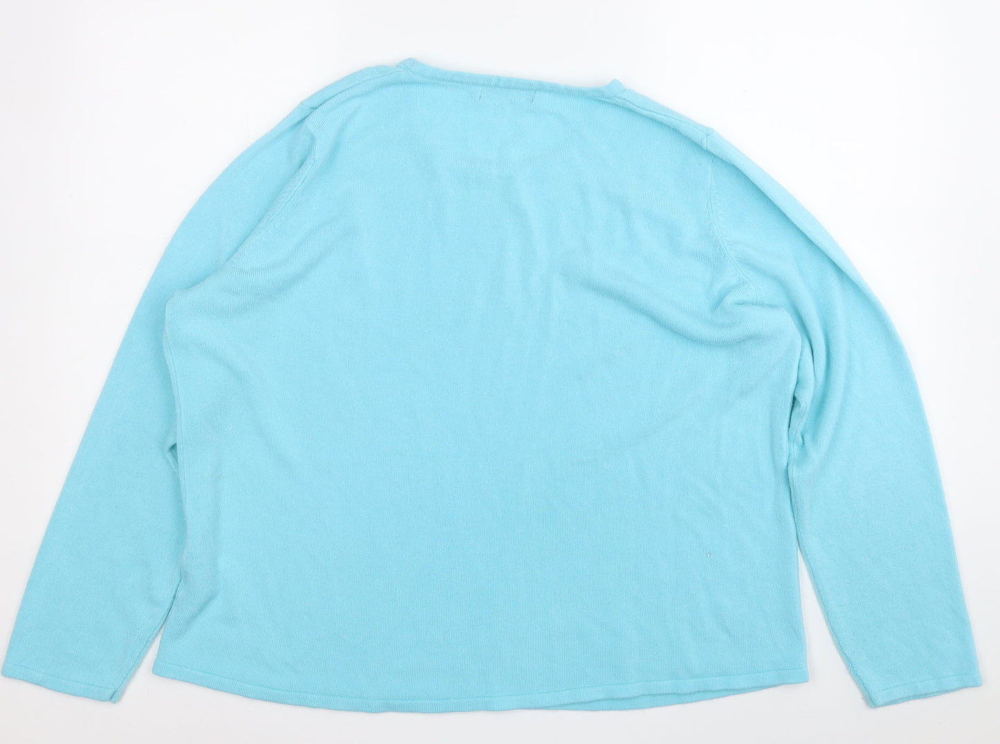 Womens UK Size XL Bonmarché Blue Pullover Jumper