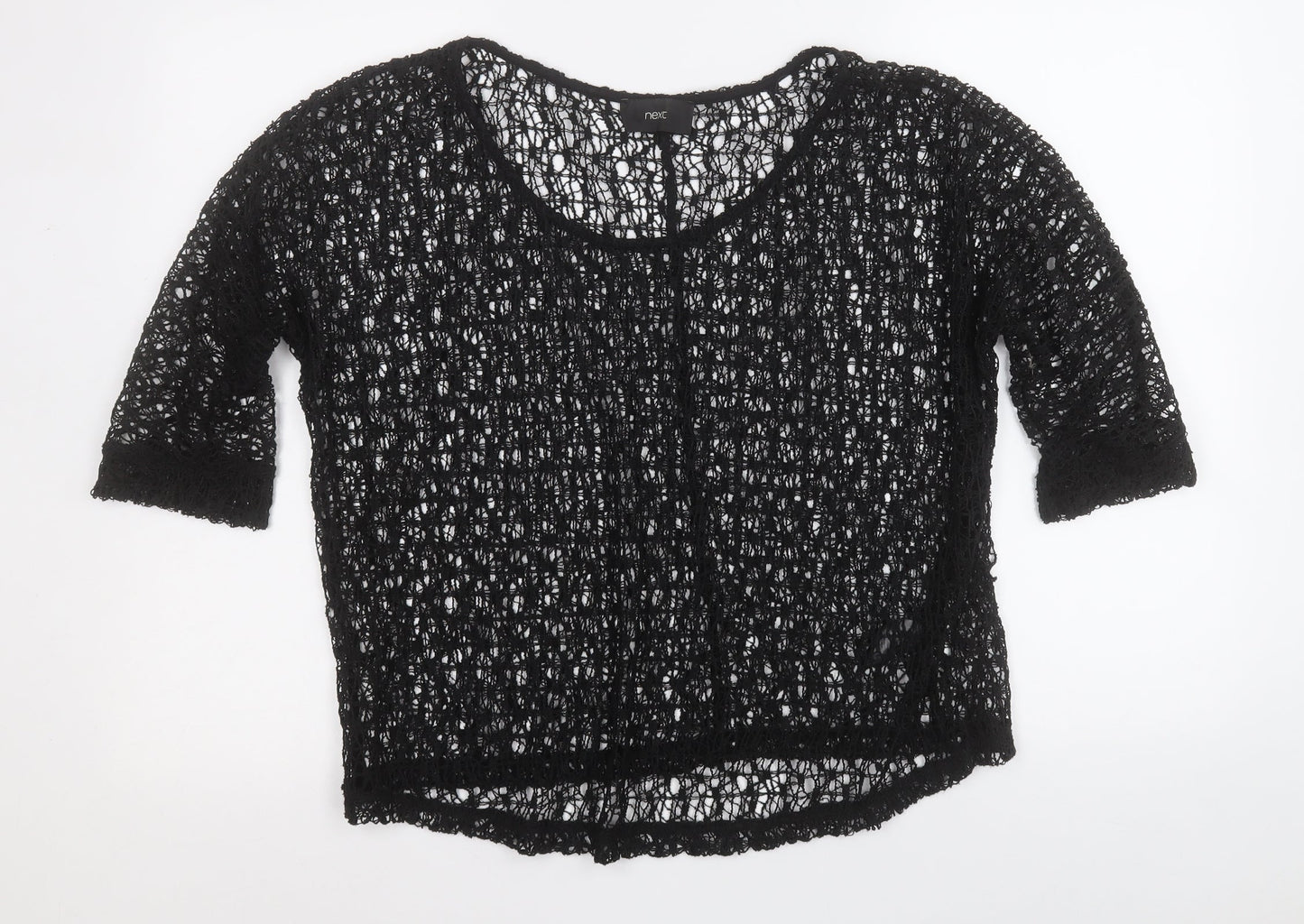 Womens UK Size 14 NEXT Black Pullover Jumper