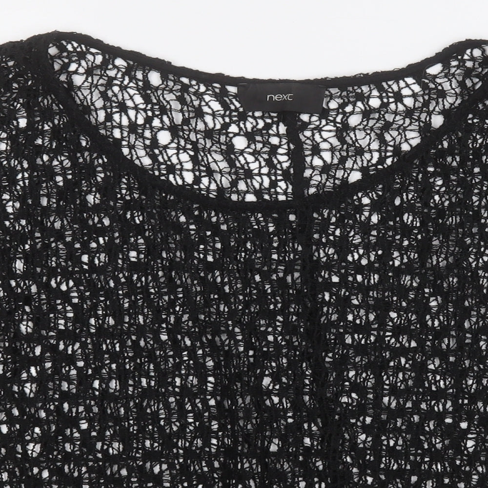 Womens UK Size 14 NEXT Black Pullover Jumper