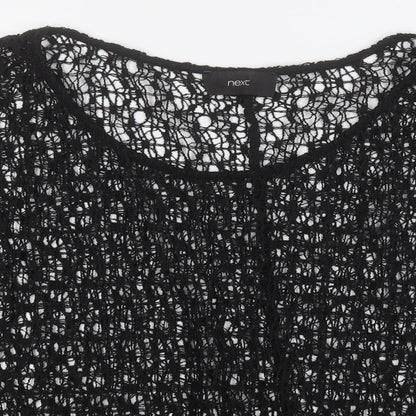 Womens UK Size 14 NEXT Black Pullover Jumper