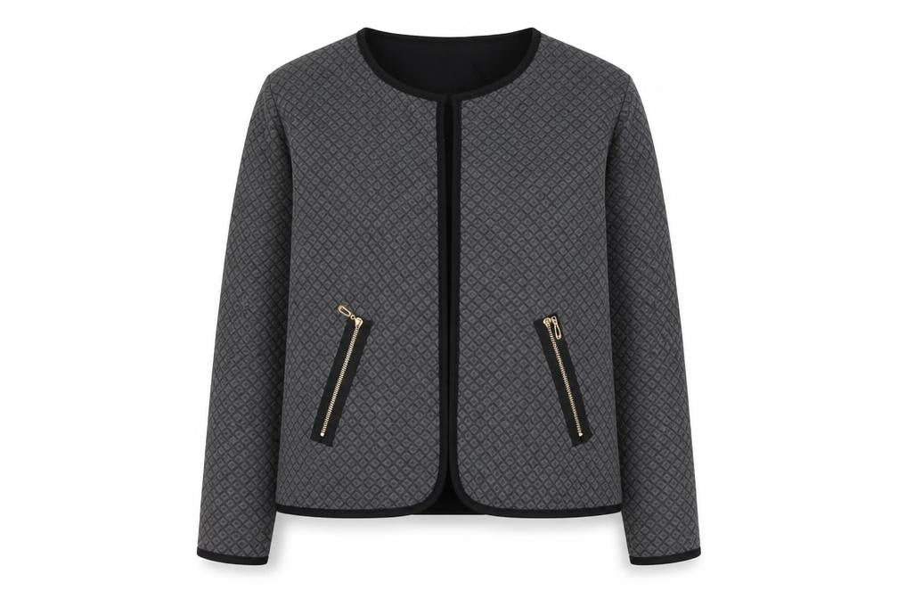 Womens UK Size XL Preworn Grey Jacket
