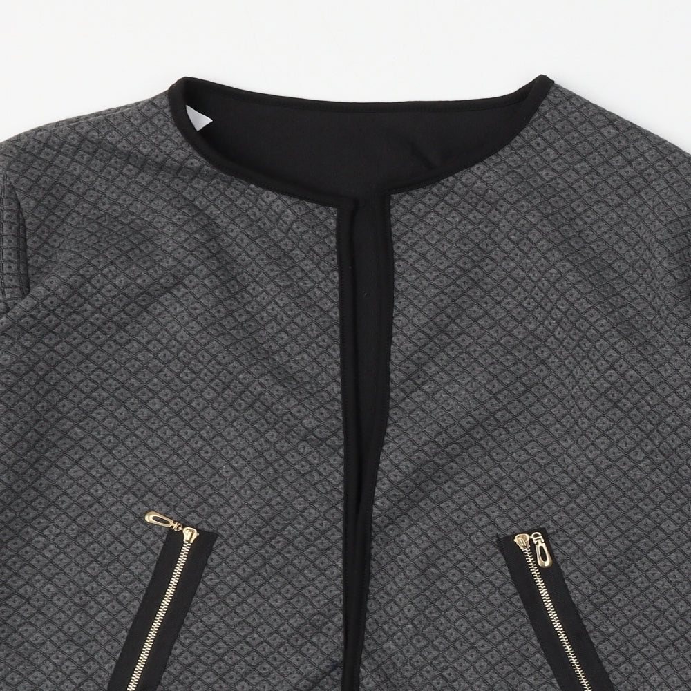 Womens UK Size XL Preworn Grey Jacket