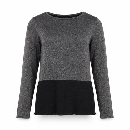 Womens UK Size 12 Avenue Silver Pullover Jumper