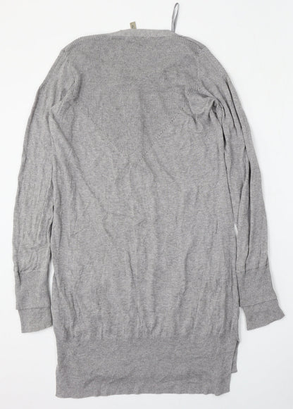 Womens UK Size 12 NEXT Grey Cardigan Jumper