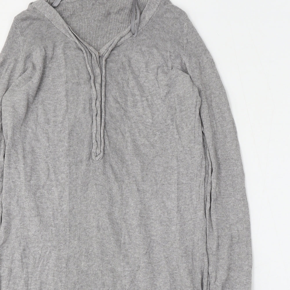 Womens UK Size 12 NEXT Grey Cardigan Jumper