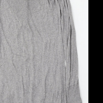 Womens UK Size 12 NEXT Grey Cardigan Jumper