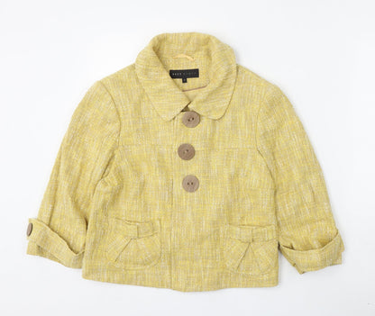 Womens UK Size 12 NEXT Yellow Jacket