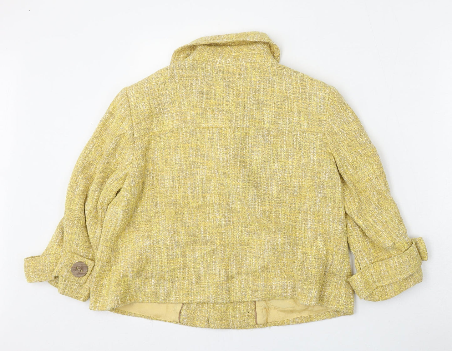Womens UK Size 12 NEXT Yellow Jacket