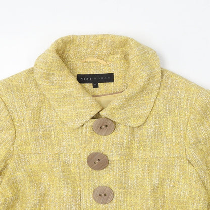 Womens UK Size 12 NEXT Yellow Jacket