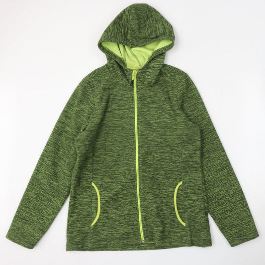 Crivit Womens Green   Jacket  Size L  Zip
