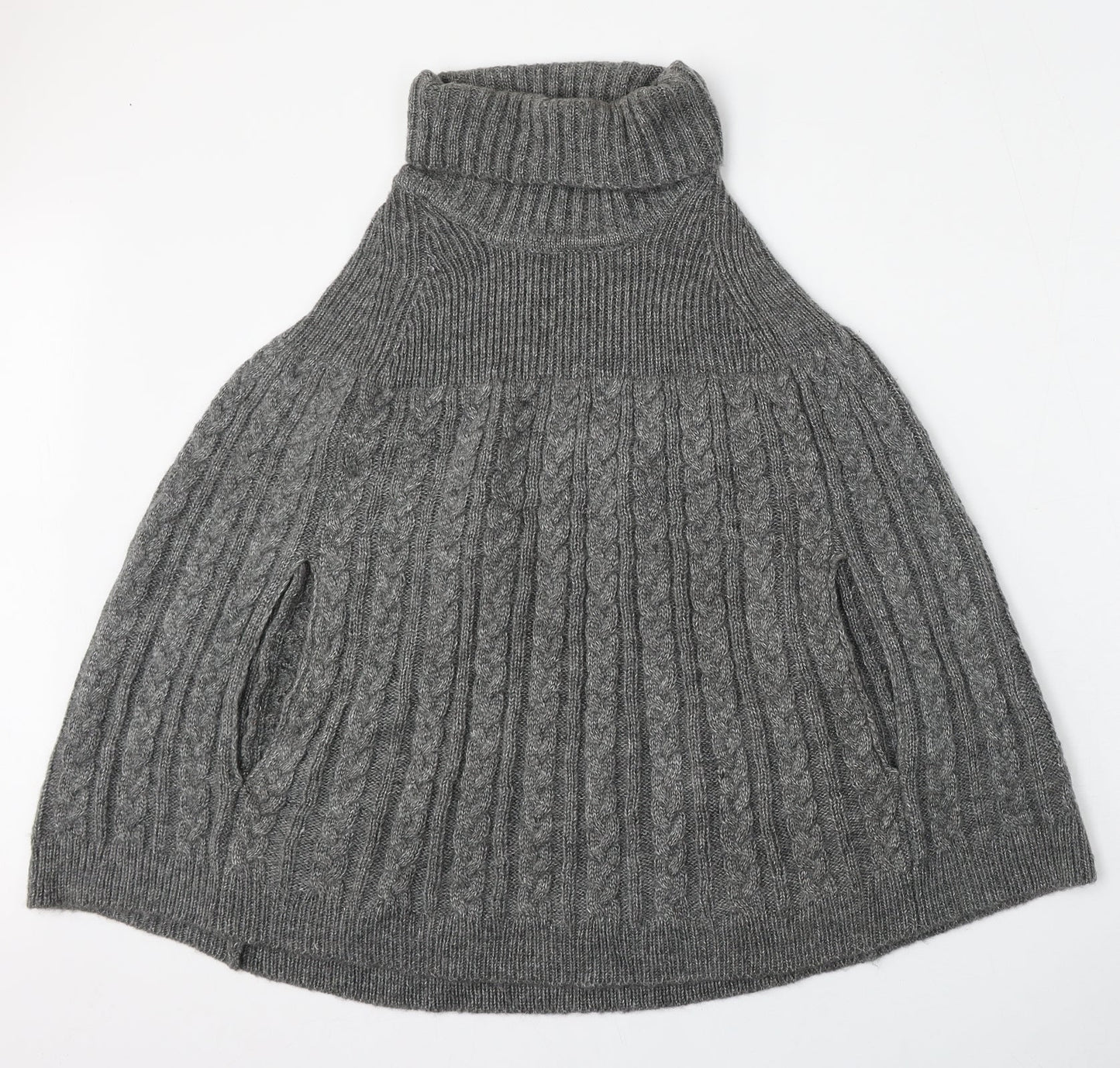 Womens UK Size M Preworn Grey Pullover Jumper