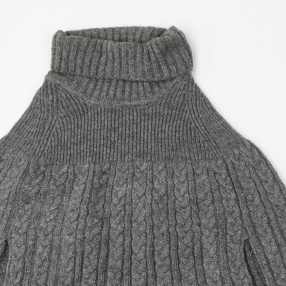 Womens UK Size M Preworn Grey Pullover Jumper