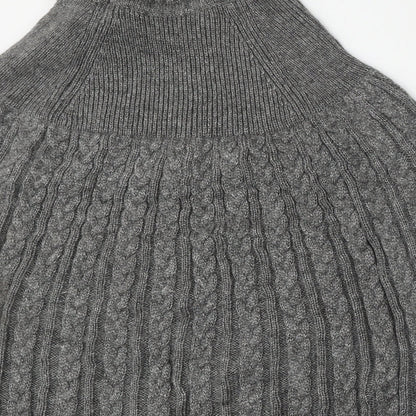 Womens UK Size M Preworn Grey Pullover Jumper