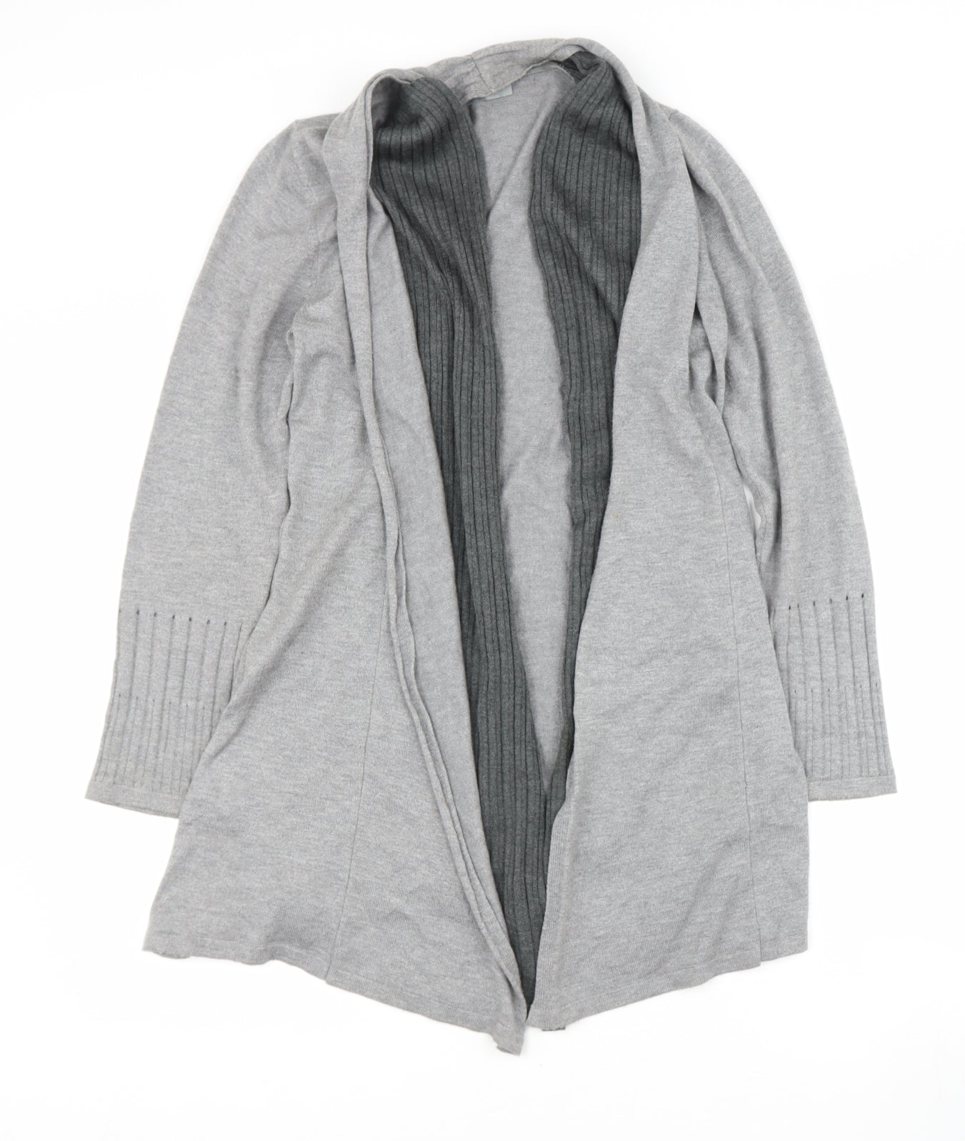 Womens UK Size 12 Per Una Grey Cardigan Jumper