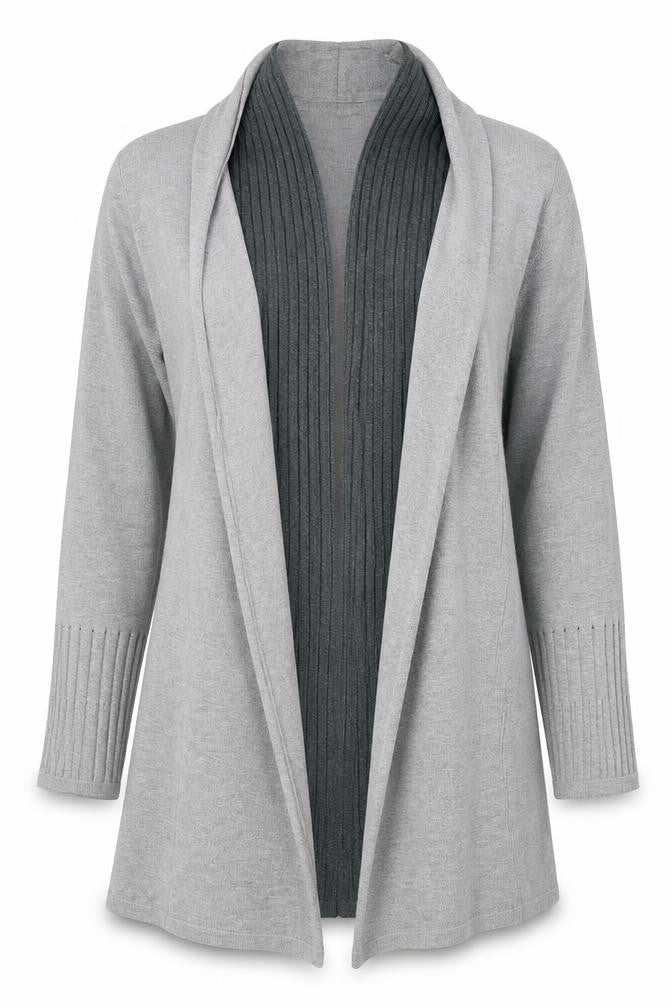 Womens UK Size 12 Per Una Grey Cardigan Jumper