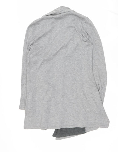 Womens UK Size 12 Per Una Grey Cardigan Jumper