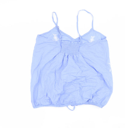 Womens UK Size 14 dunnes Blue Basic Blouse