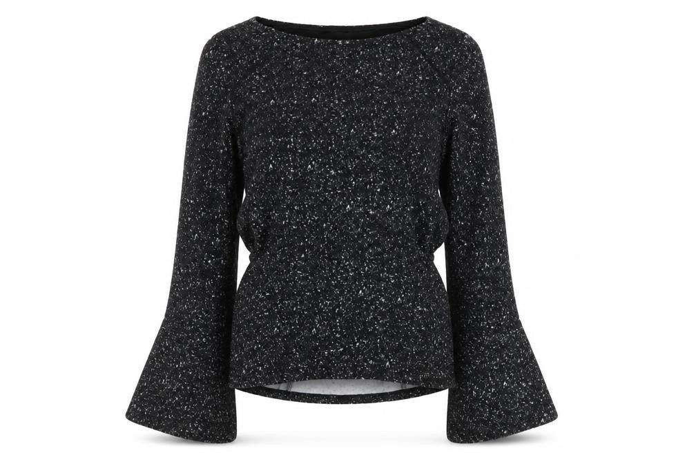Womens UK Size M H&M Black Pullover Jumper