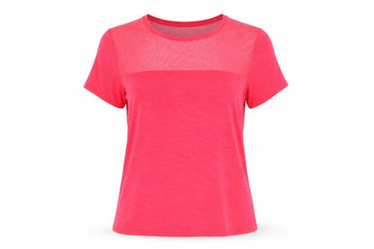 Womens UK Size S New Look Pink Basic T-Shirt