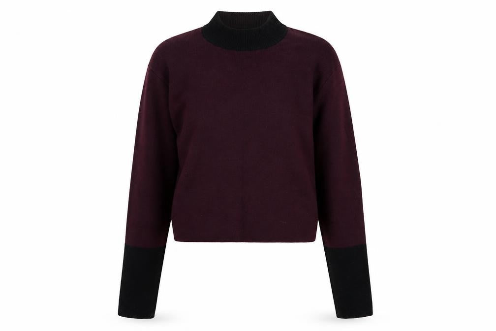 Womens UK Size 10 New Look Purple Pullover Jumper