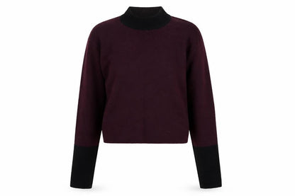 Womens UK Size 10 New Look Purple Pullover Jumper