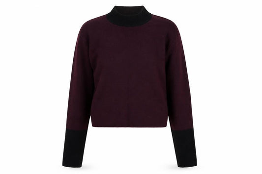 Womens UK Size 10 New Look Purple Pullover Jumper