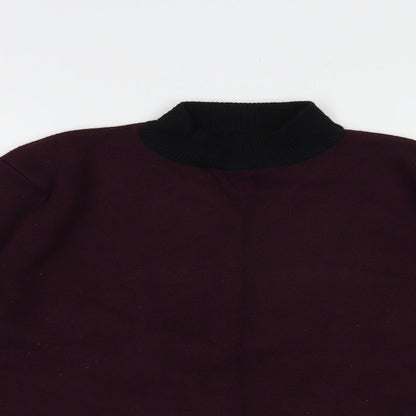 Womens UK Size 10 New Look Purple Pullover Jumper