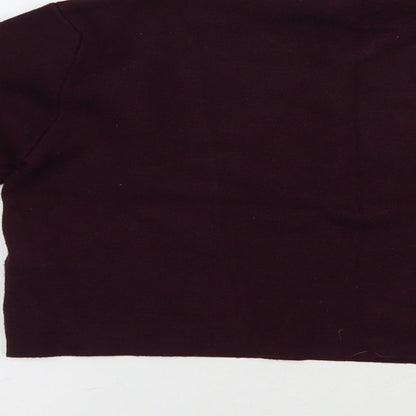 Womens UK Size 10 New Look Purple Pullover Jumper